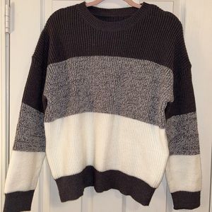 Grey Ombré Sweater